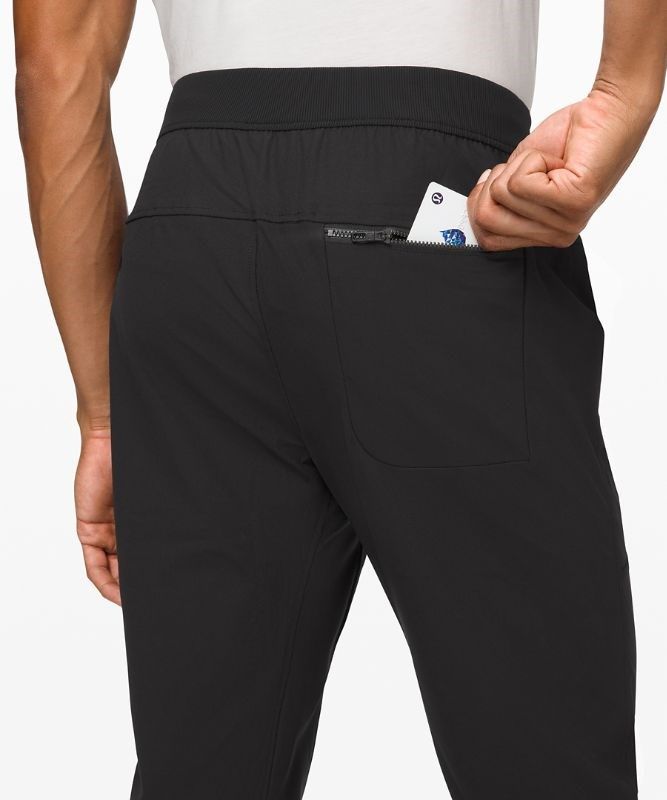 Lululemon ABC Jogger Tall Warpstreme Byxor Herr Svarta | FXYN-52780