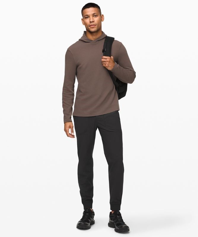 Lululemon ABC Jogger Tall Warpstreme Byxor Herr Svarta | FXYN-52780