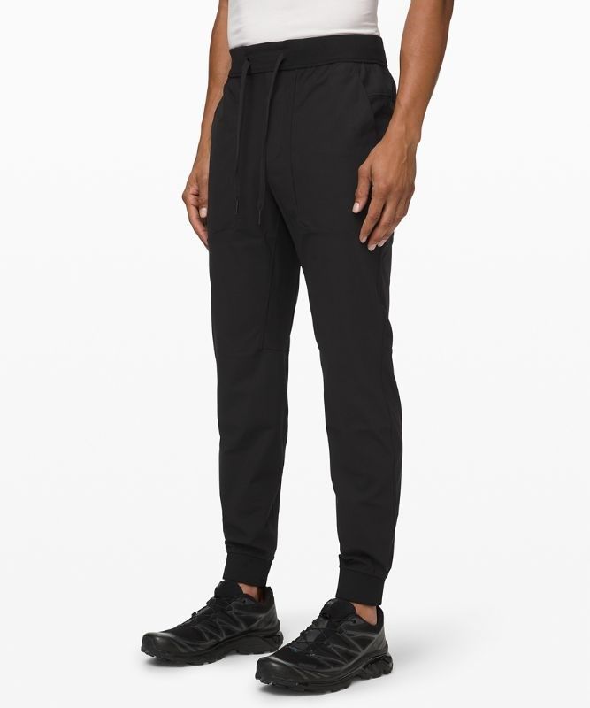 Lululemon ABC Jogger Tall Warpstreme Byxor Herr Svarta | FXYN-52780