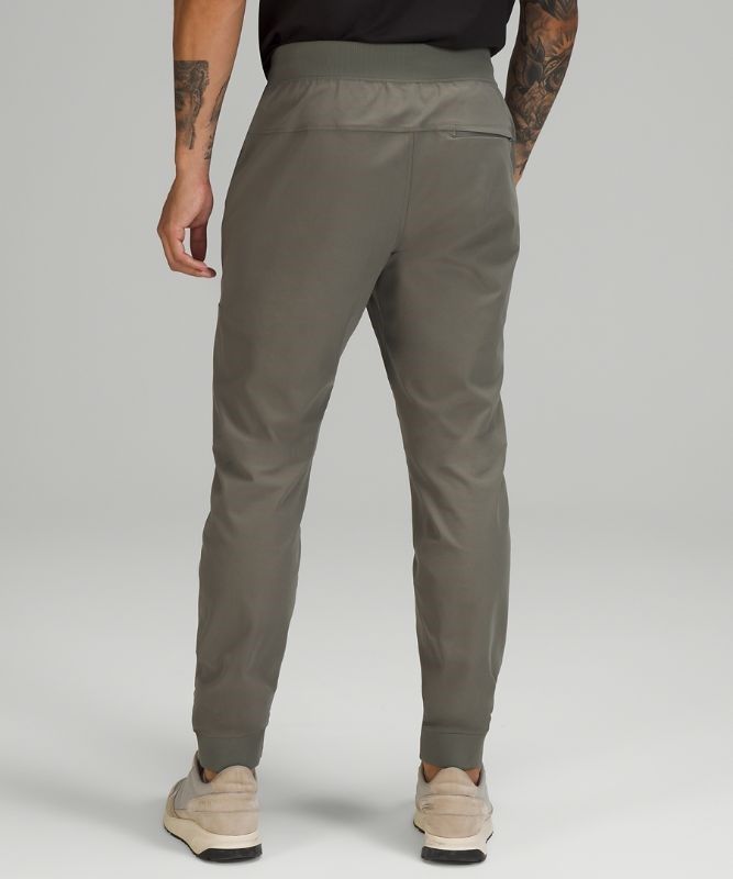 Lululemon ABC Jogger Tall Warpstreme Byxor Herr Grå Olivgröna | FRPX-58264