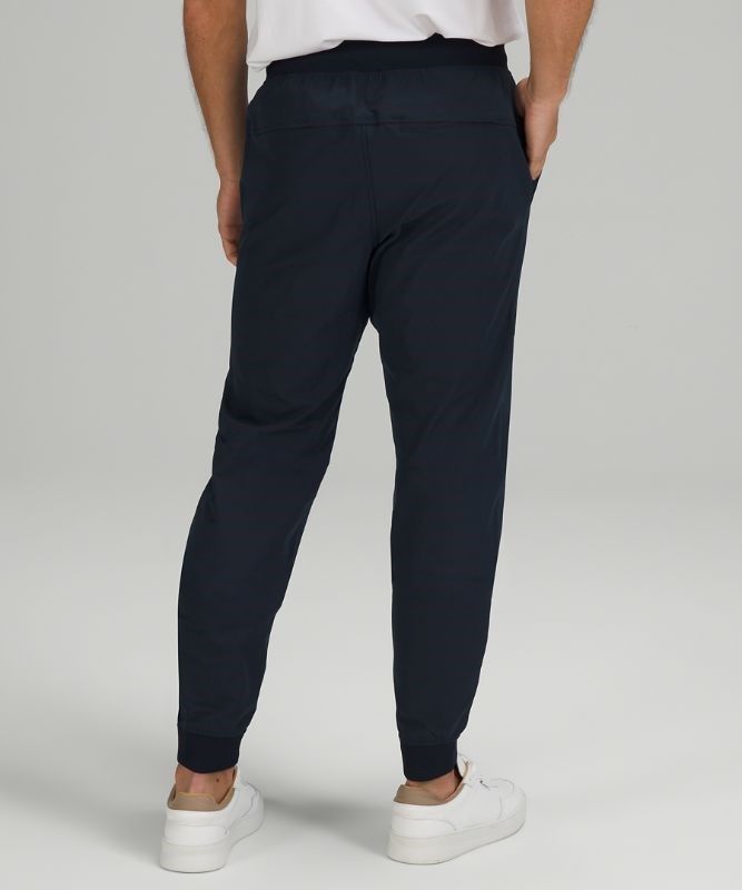Lululemon ABC Jogger Tall Warpstreme Byxor Herr Marinblå | ATEJ-27541
