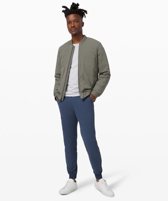 Lululemon ABC Jogger Tall Warpstreme Byxor Herr Blå | VAEN-03591
