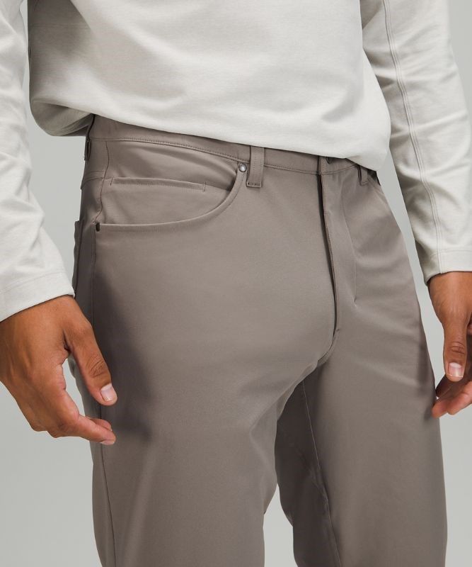 Lululemon ABC Pant Classic 28L Byxor Herr Mörkgrå | UVGT-62071