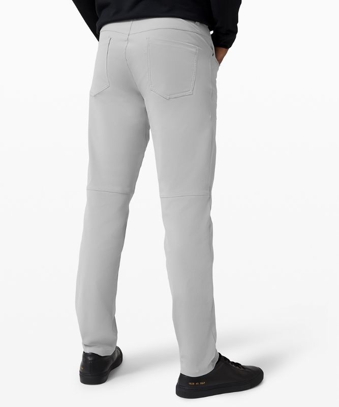 Lululemon ABC Pant Classic 30L Byxor Herr Silver | CLYI-25941