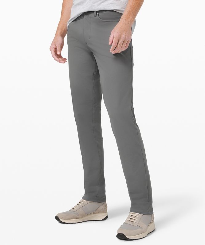 Lululemon ABC Pant Classic 30L Byxor Herr Grå | SXKF-32685