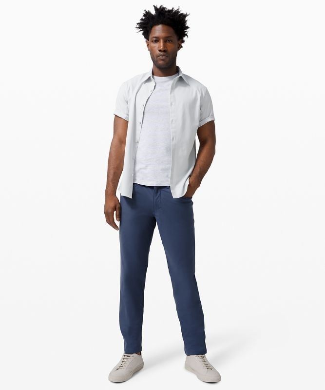 Lululemon ABC Pant Classic 32L Byxor Herr Blå | EGUW-57461