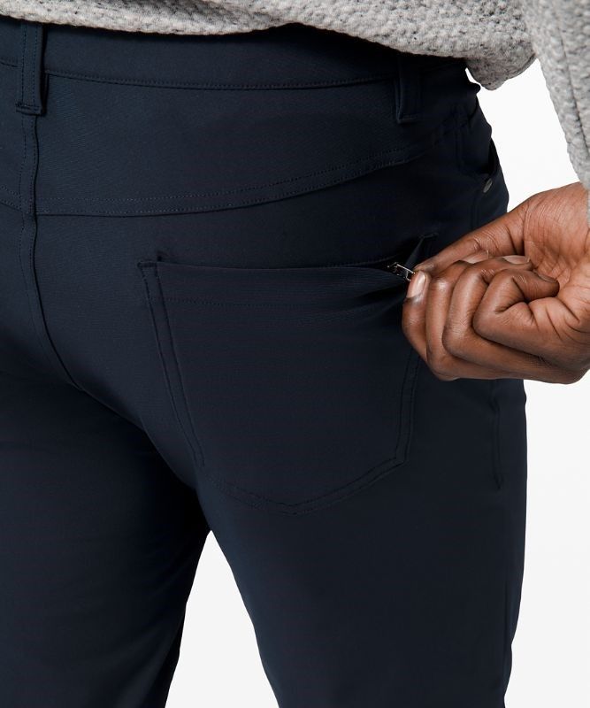 Lululemon ABC Pant Classic 32L Byxor Herr Marinblå | AIOS-27596
