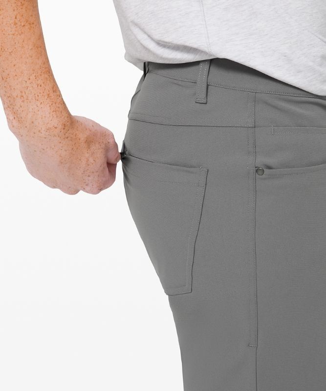 Lululemon ABC Pant Classic 34L Byxor Herr Grå | PETX-39420