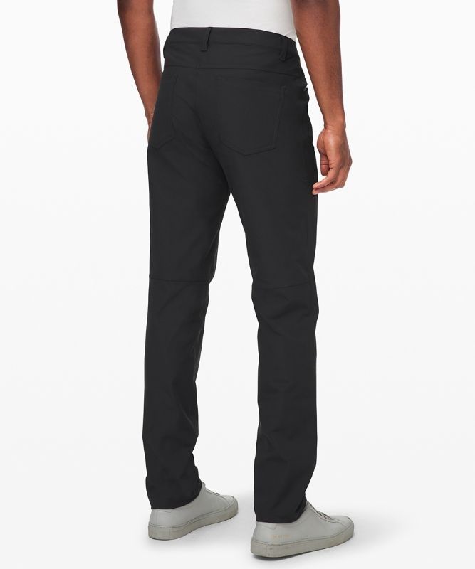 Lululemon ABC Pant Classic 34L Byxor Herr Obsidian | LMRT-80579