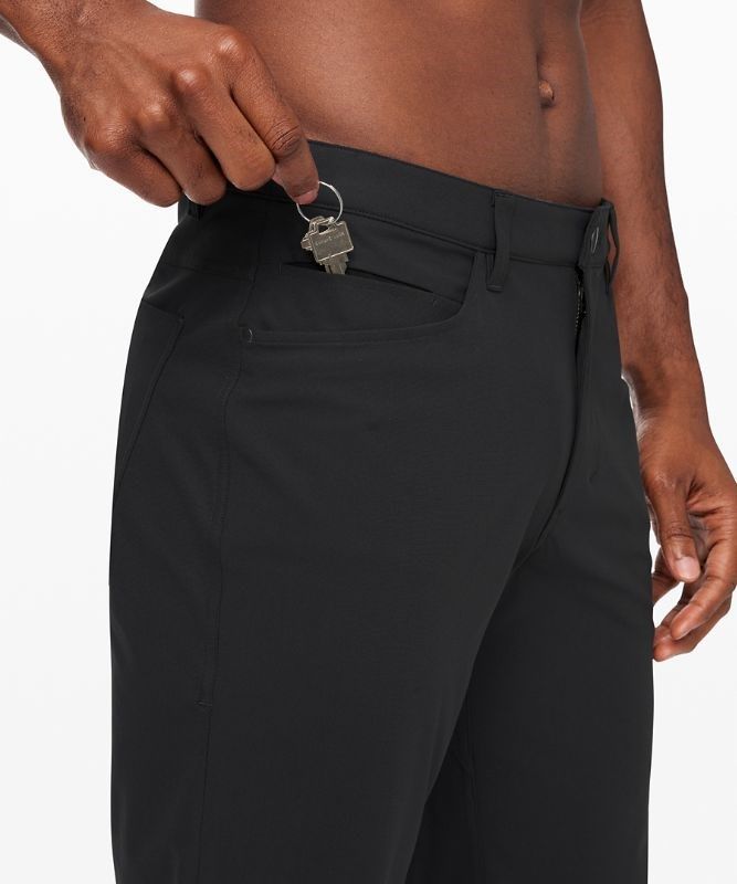 Lululemon ABC Pant Classic 34L Byxor Herr Obsidian | LMRT-80579