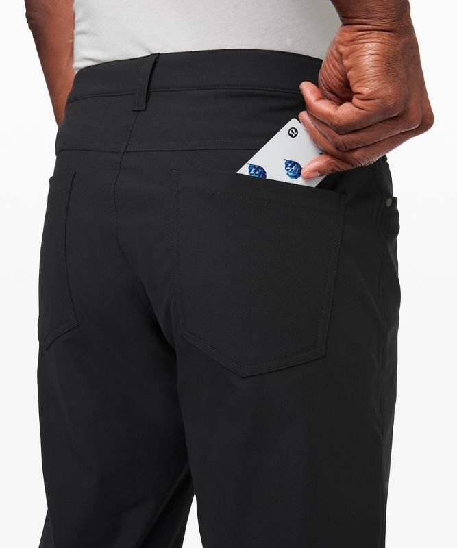 Lululemon ABC Pant Classic 34L Byxor Herr Obsidian | LMRT-80579