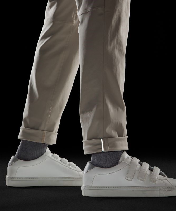 Lululemon ABC Pant Classic 34L Byxor Herr Beige | CJSM-74580