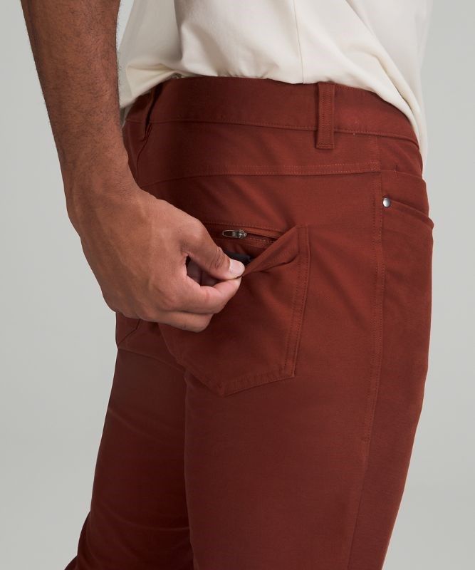 Lululemon ABC Pant Skinny 32L Byxor Herr Bruna | DWZB-28409