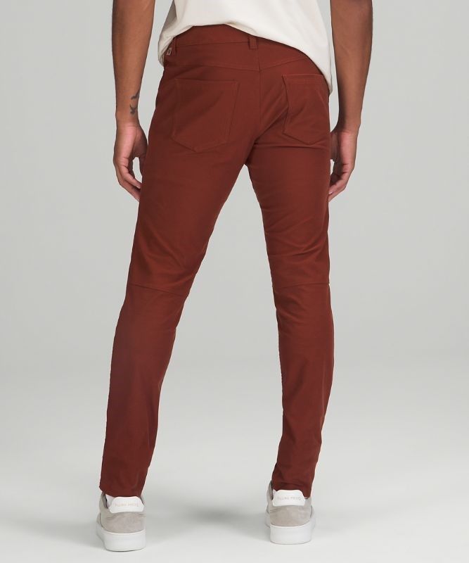 Lululemon ABC Pant Skinny 34L Byxor Herr Bruna | GXFR-27435