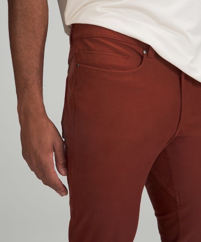 Lululemon ABC Pant Skinny 34L Byxor Herr Bruna | GXFR-27435