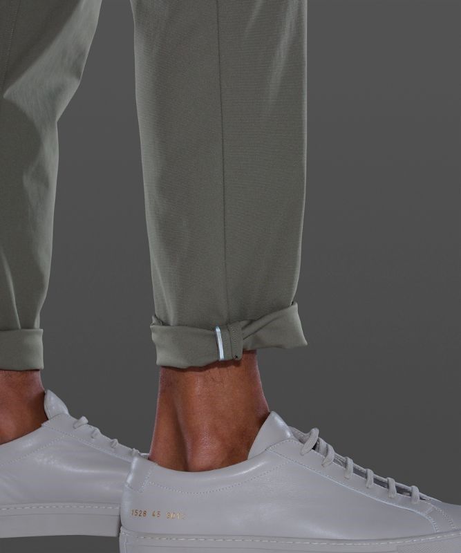 Lululemon ABC Pant Slim 28 Warpstreme Byxor Herr Grå Olivgröna | RAJZ-28963