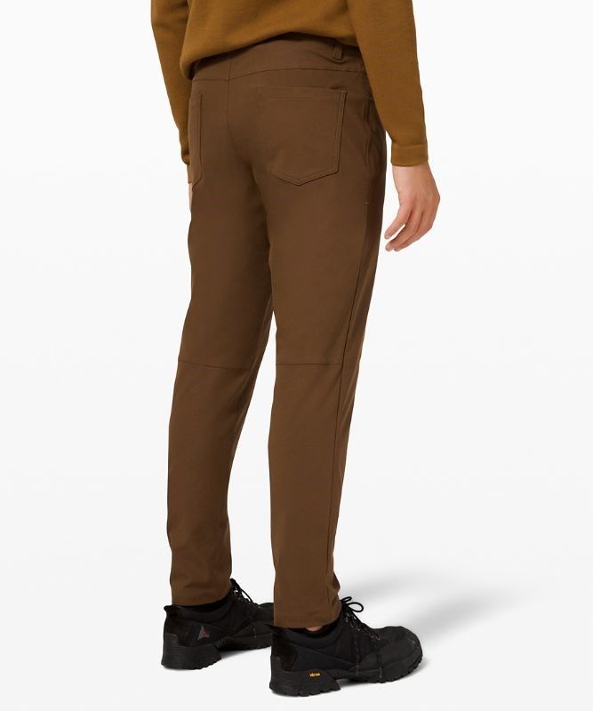 Lululemon ABC Pant Slim 28 Warpstreme Byxor Herr Mörk | YNHB-50921