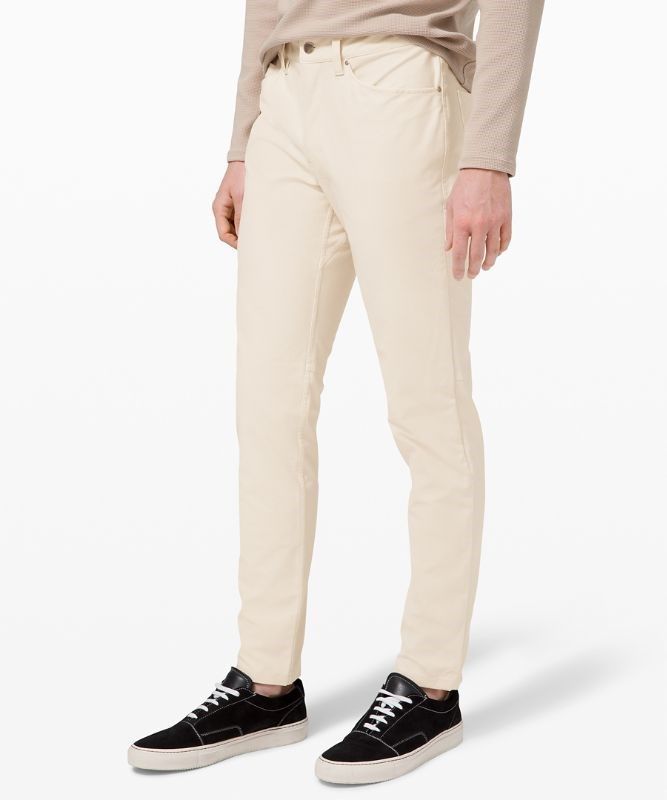 Lululemon ABC Pant Slim 32L Byxor Herr Vita | CHXP-89304