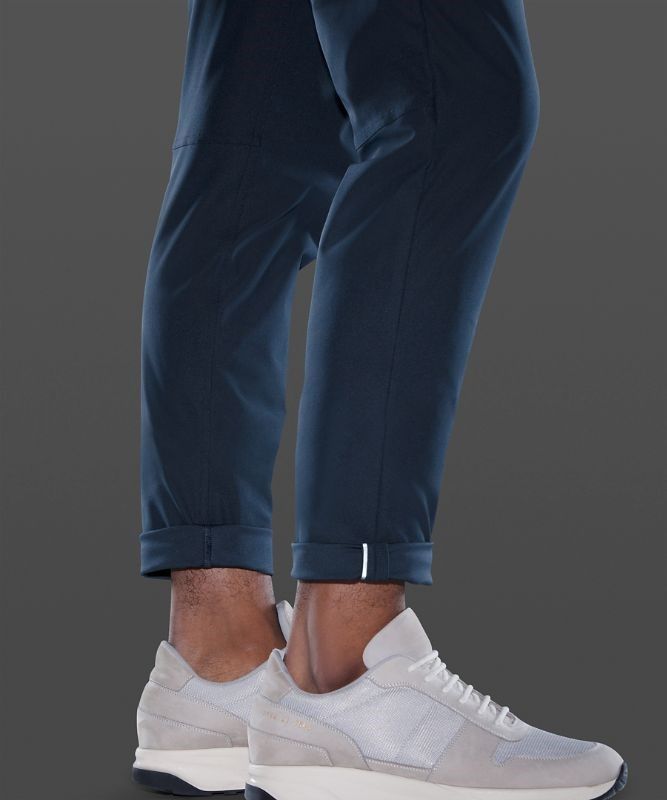 Lululemon ABC Pant Slim 32 Warpstreme Byxor Herr Marinblå | POMV-58921