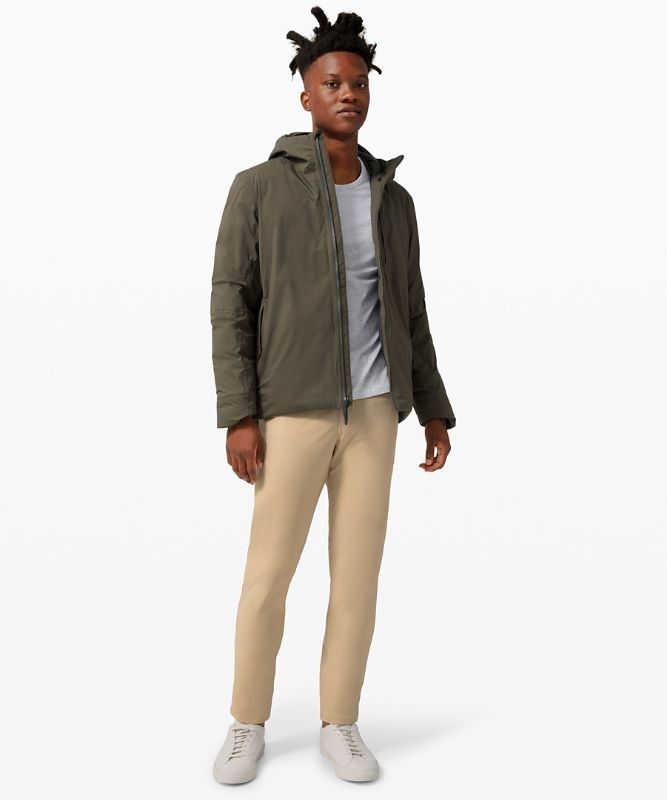 Lululemon ABC Pant Slim 32 Warpstreme Byxor Herr Trench | ZAFX-64271