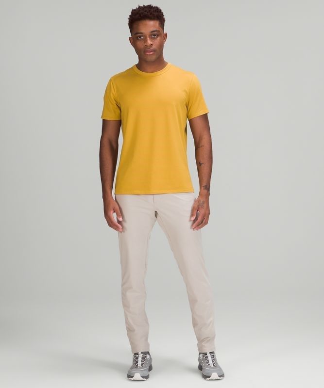 Lululemon ABC Pant Slim 32 Warpstreme Byxor Herr Beige | IUNE-21470