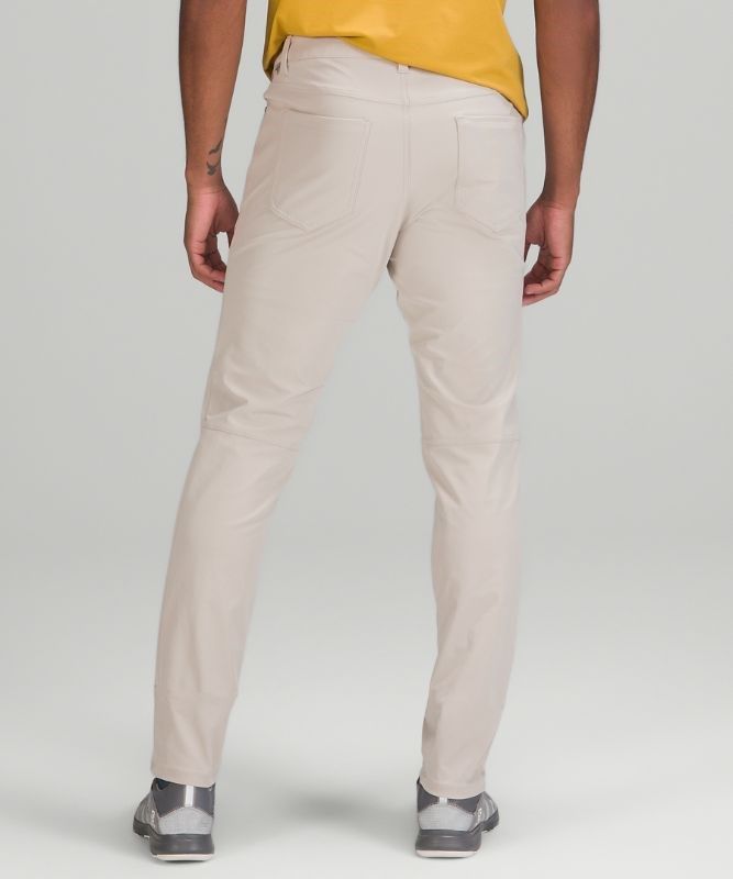 Lululemon ABC Pant Slim 32 Warpstreme Byxor Herr Beige | IUNE-21470