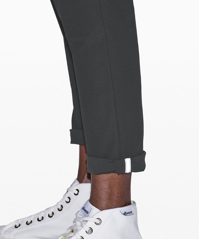 Lululemon ABC Pant Slim 32 Warpstreme Byxor Herr Obsidian | ACRZ-64789