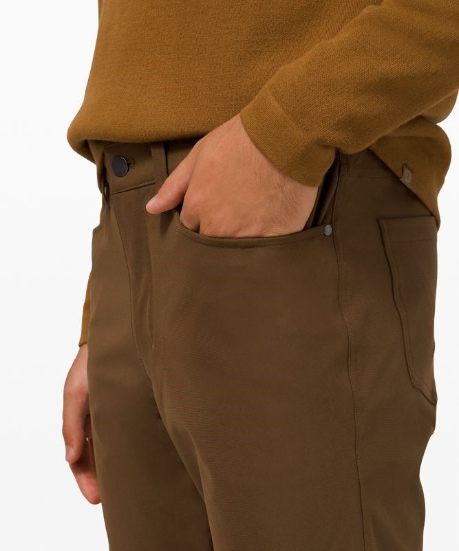 Lululemon ABC Pant Slim 32 Warpstreme Byxor Herr Mörk | WXNC-04827
