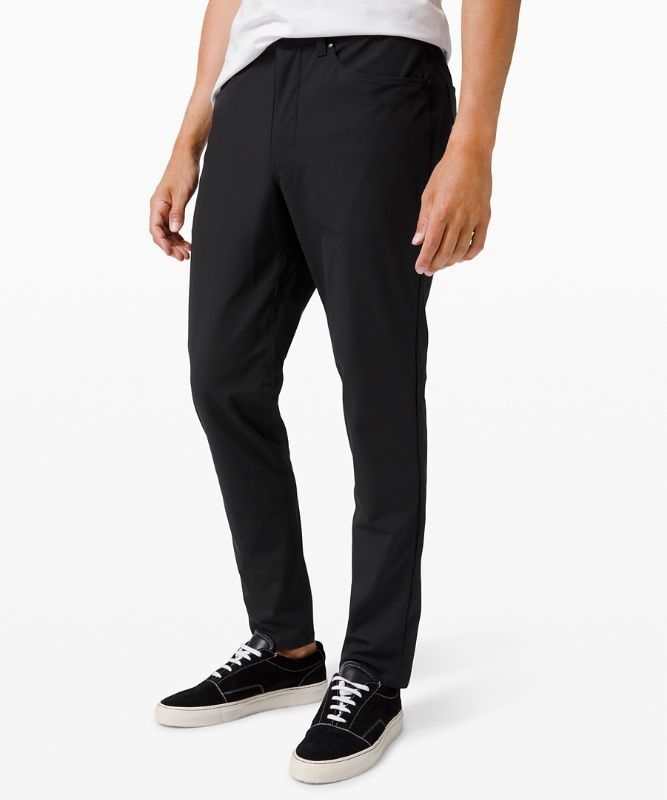 Lululemon ABC Pant Slim 37L Byxor Herr Svarta | BSZH-27913