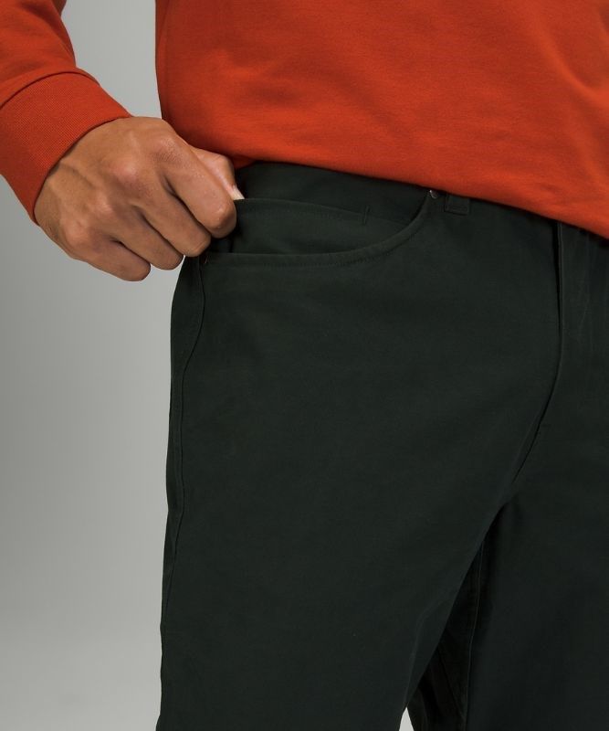 Lululemon ABC Relaxed-Fit Crop Pant Utilitech Byxor Herr Gröna | WVFH-32617