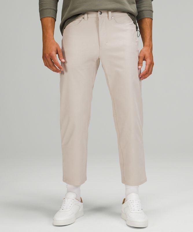 Lululemon ABC Relaxed-Fit Crop Pant Utilitech Byxor Herr Grå | VOXR-91258