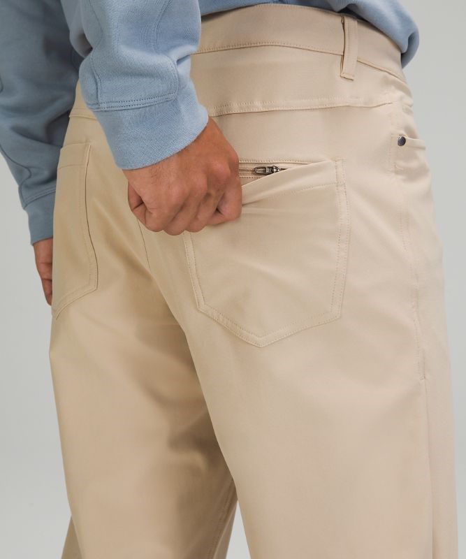 Lululemon ABC Relaxed-Fit Pant 34 Warpstreme Byxor Herr Trench | DQKN-86042