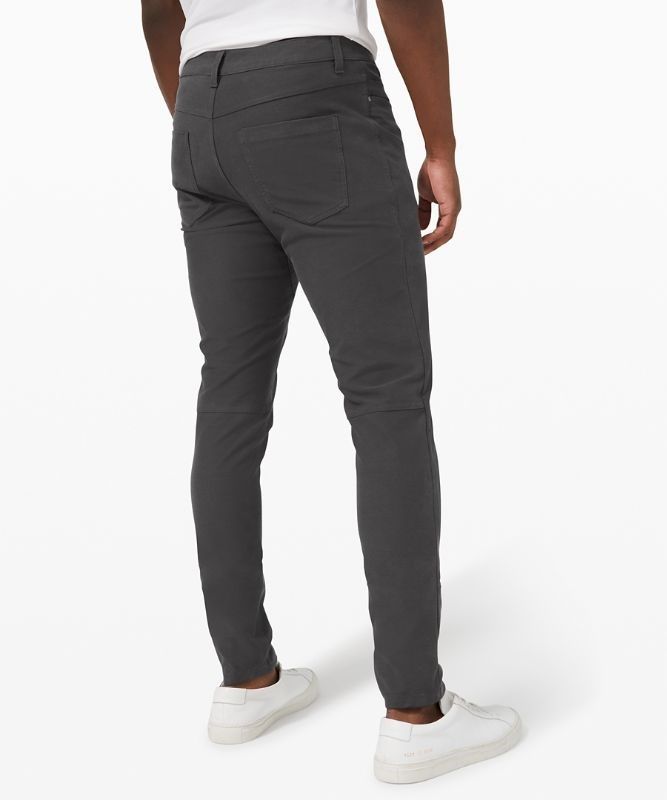 Lululemon ABC Skinny-Fit Pant 32 Utilitech Byxor Herr Mörkgrå | GPMN-97613