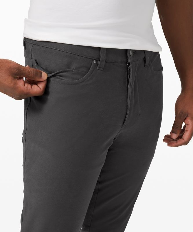 Lululemon ABC Skinny-Fit Pant 32 Utilitech Byxor Herr Mörkgrå | GPMN-97613