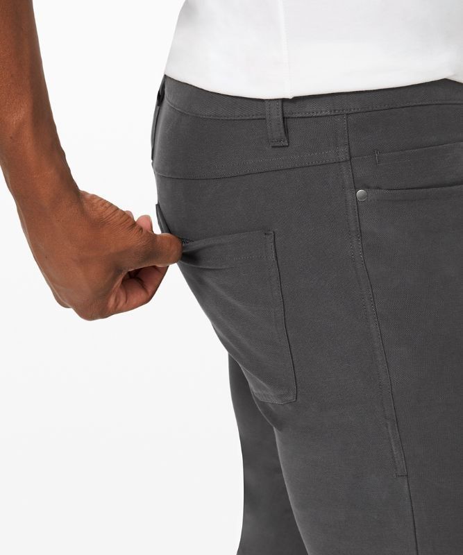 Lululemon ABC Skinny-Fit Pant 32 Utilitech Byxor Herr Mörkgrå | GPMN-97613