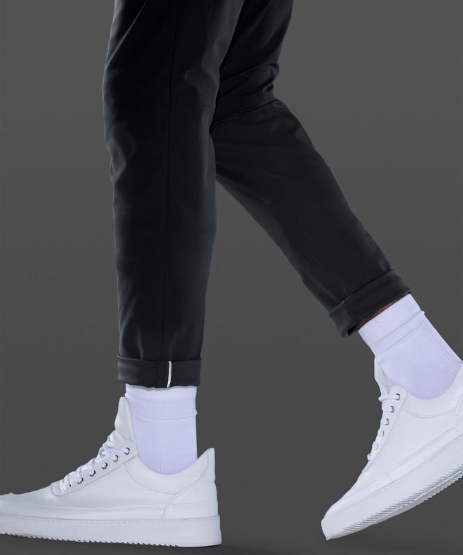 Lululemon ABC Skinny-Fit Pant 32 Warpstreme Byxor Herr Obsidian | CVHQ-39861