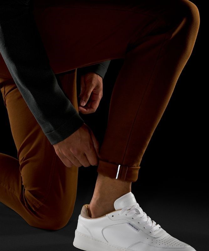 Lululemon ABC Skinny-Fit Pant 34 Utilitech Byxor Herr Koppar Bruna | SHKV-52173