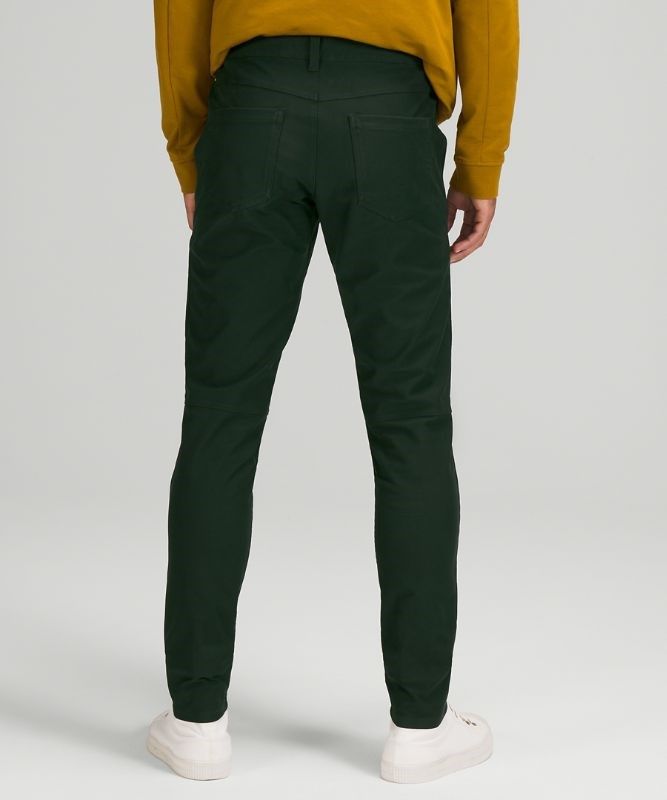 Lululemon ABC Skinny-Fit Pant 34 Utilitech Byxor Herr Gröna | KDGY-12863