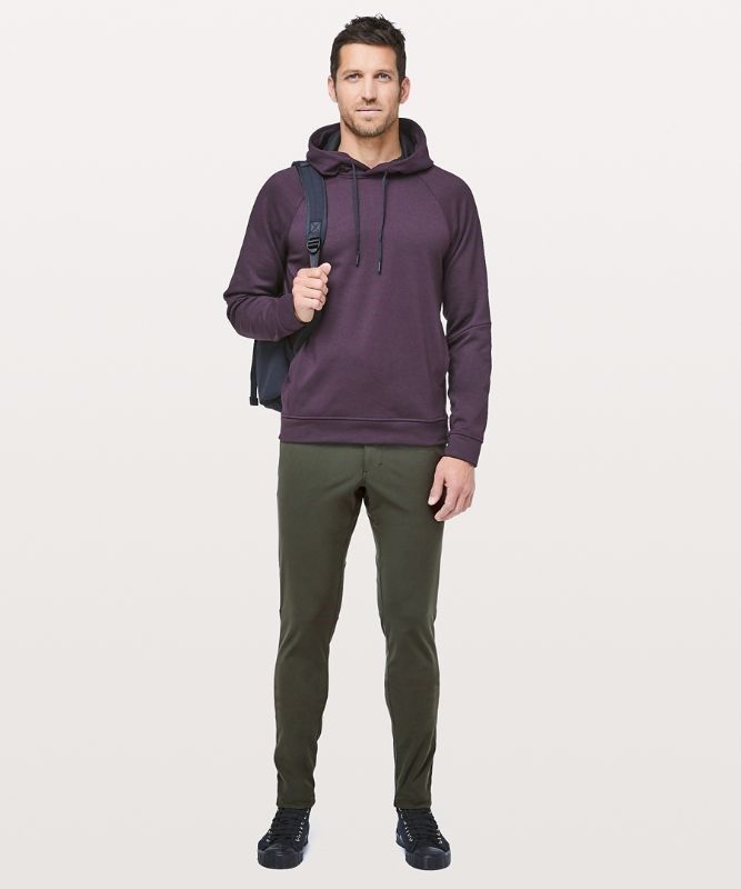 Lululemon ABC Skinny-Fit Pant 34 Warpstreme Byxor Herr Mörkolivgröna | ODZR-23897