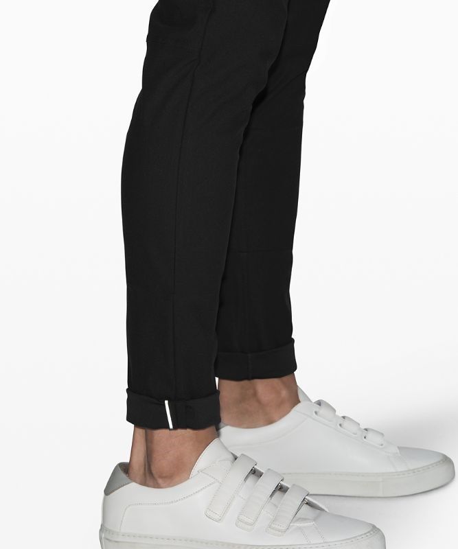 Lululemon ABC Skinny-Fit Pant 34 Warpstreme Byxor Herr Svarta | TODN-26847
