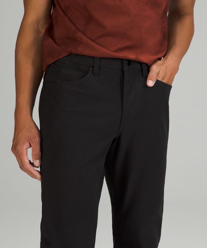 Lululemon ABC Slim-Fit Pant 34 Utilitech Byxor Herr Svarta | LFEP-80174