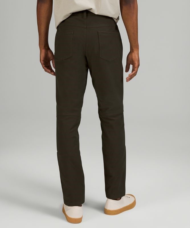 Lululemon ABC Slim-Fit Pant 34 Utilitech Byxor Herr Mörkolivgröna | HEBS-36789