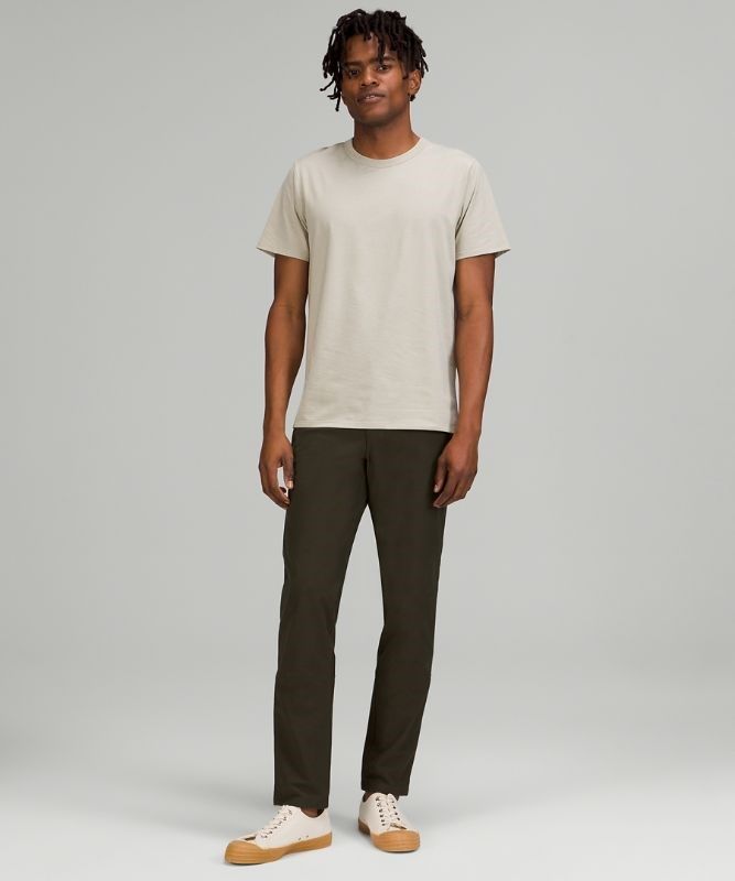Lululemon ABC Slim-Fit Pant 34 Utilitech Byxor Herr Mörkolivgröna | HEBS-36789