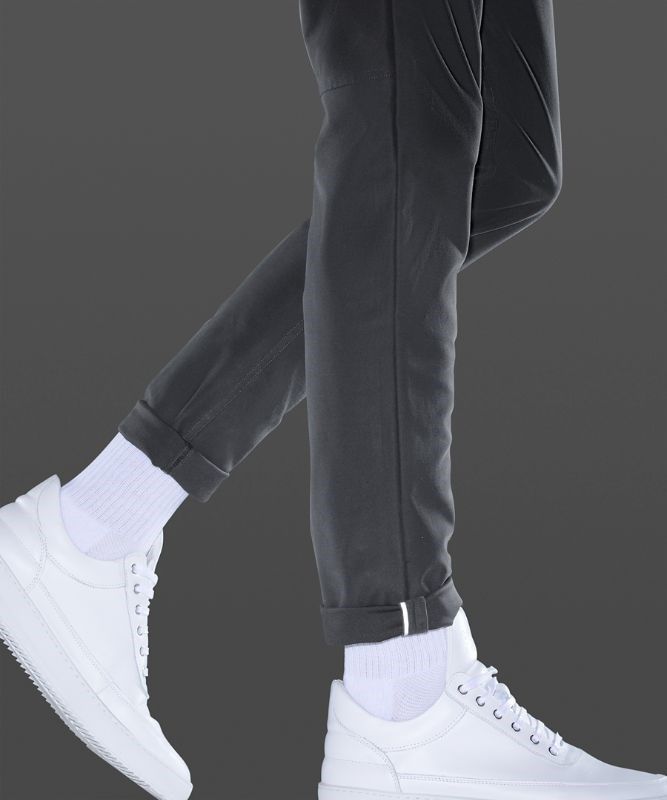 Lululemon ABC Slim-Fit Pant 34 Utilitech Byxor Herr Mörkgrå | GEPU-42176