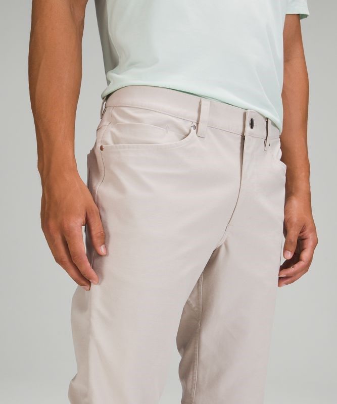 Lululemon ABC Slim-Fit Pant 34 Utilitech Byxor Herr Grå | VGLX-13248