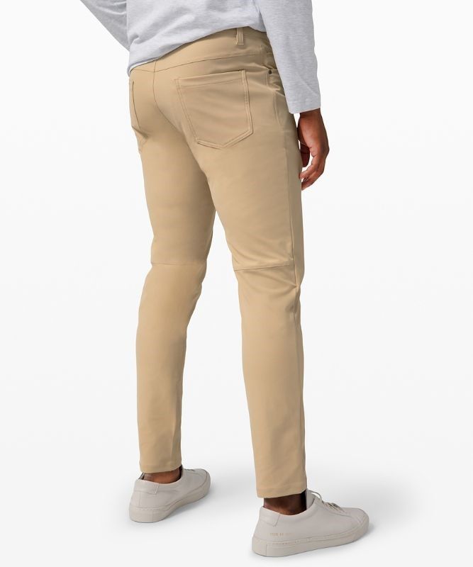 Lululemon ABC Slim-Fit Pant 37 Warpstreme Byxor Herr Trench | SVFR-03257