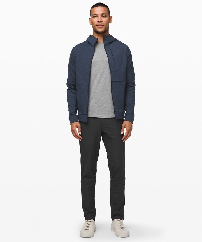 Lululemon ABC Slim-Fit Pant 37 Warpstreme Byxor Herr Obsidian | SKNZ-34960