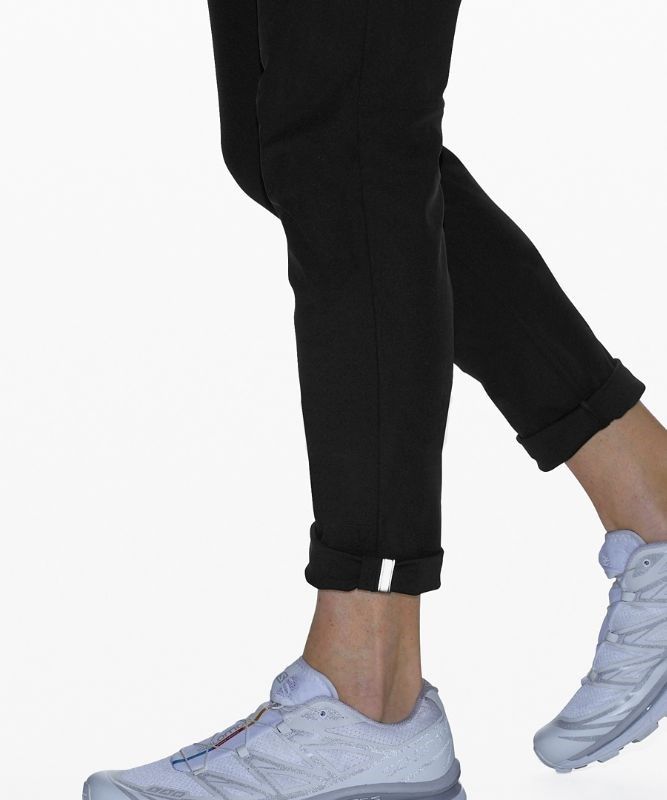 Lululemon ABC Slim-Fit Pant 37 Warpstreme Byxor Herr Svarta | NZKH-40795