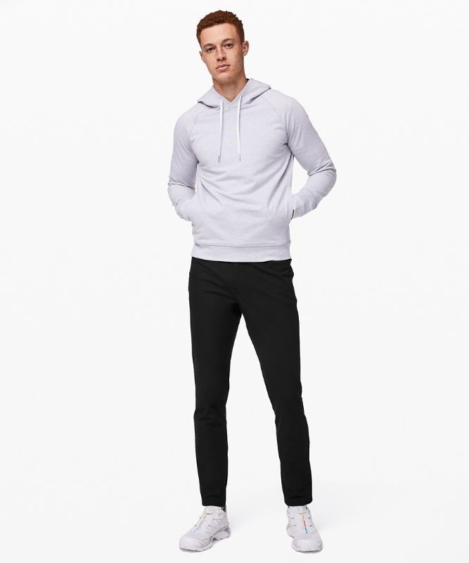 Lululemon ABC Slim-Fit Pant 37 Warpstreme Byxor Herr Svarta | NZKH-40795