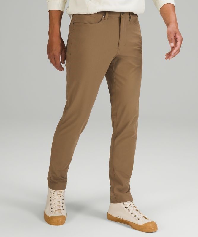 Lululemon ABC Slim-Fit Pant 37 Warpstreme Byxor Herr Artifact | HNOG-39657